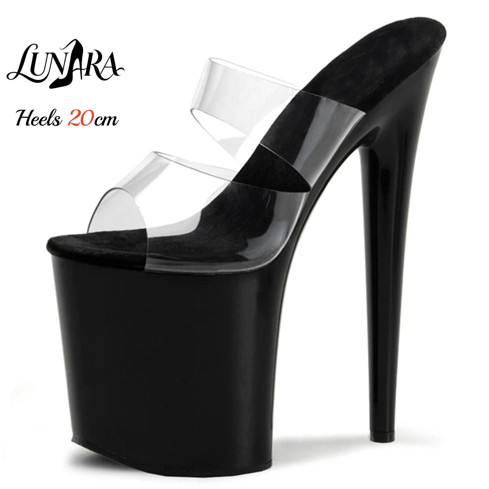 Sandal Strappy Heeled - Sandales à plateforme ultra haute de