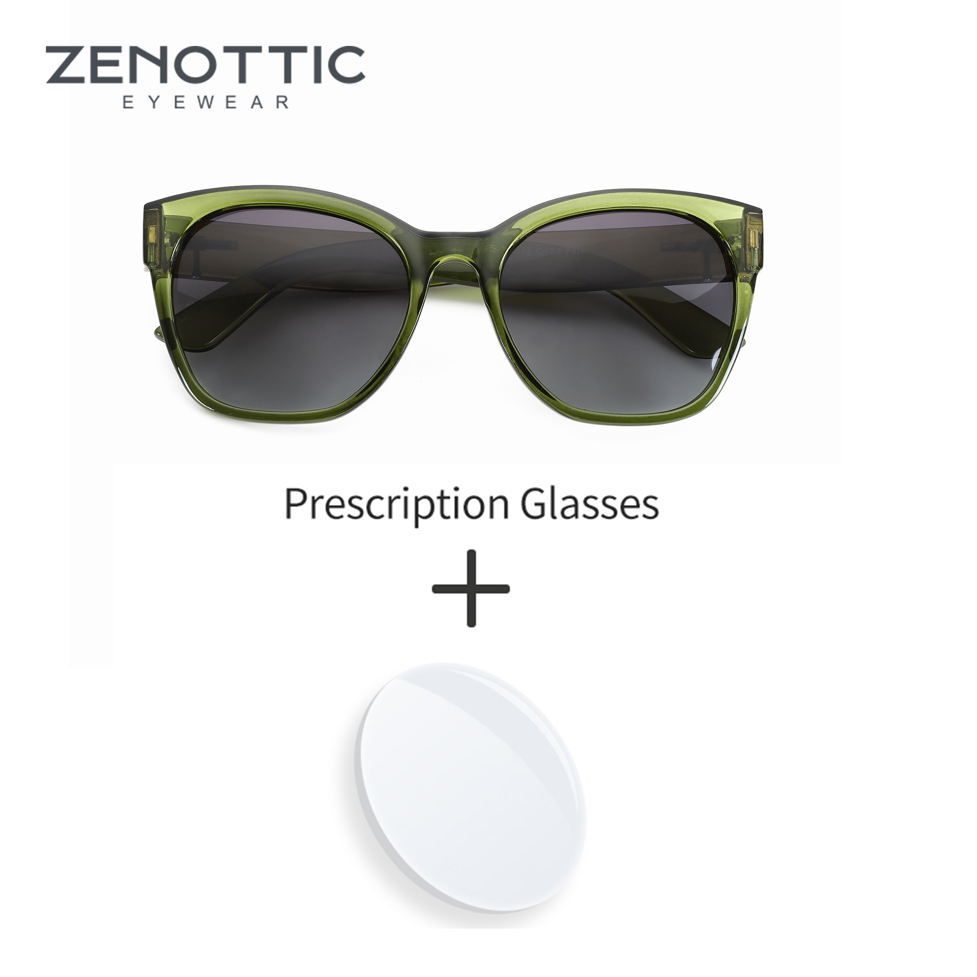 Sunglasses Cat Eye - ZENOTTIC lunettes de soleil polarisées œil