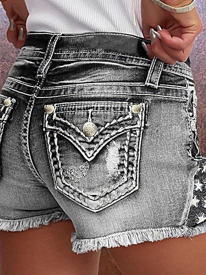 【HME】Jeans |   Libérez votre c - Shorts Denim Frayed avis et prix