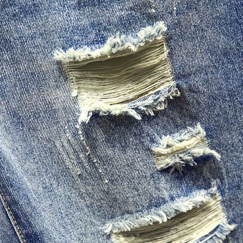Shorts en jean déchirés style  - Shorts Denim Frayed avis et prix