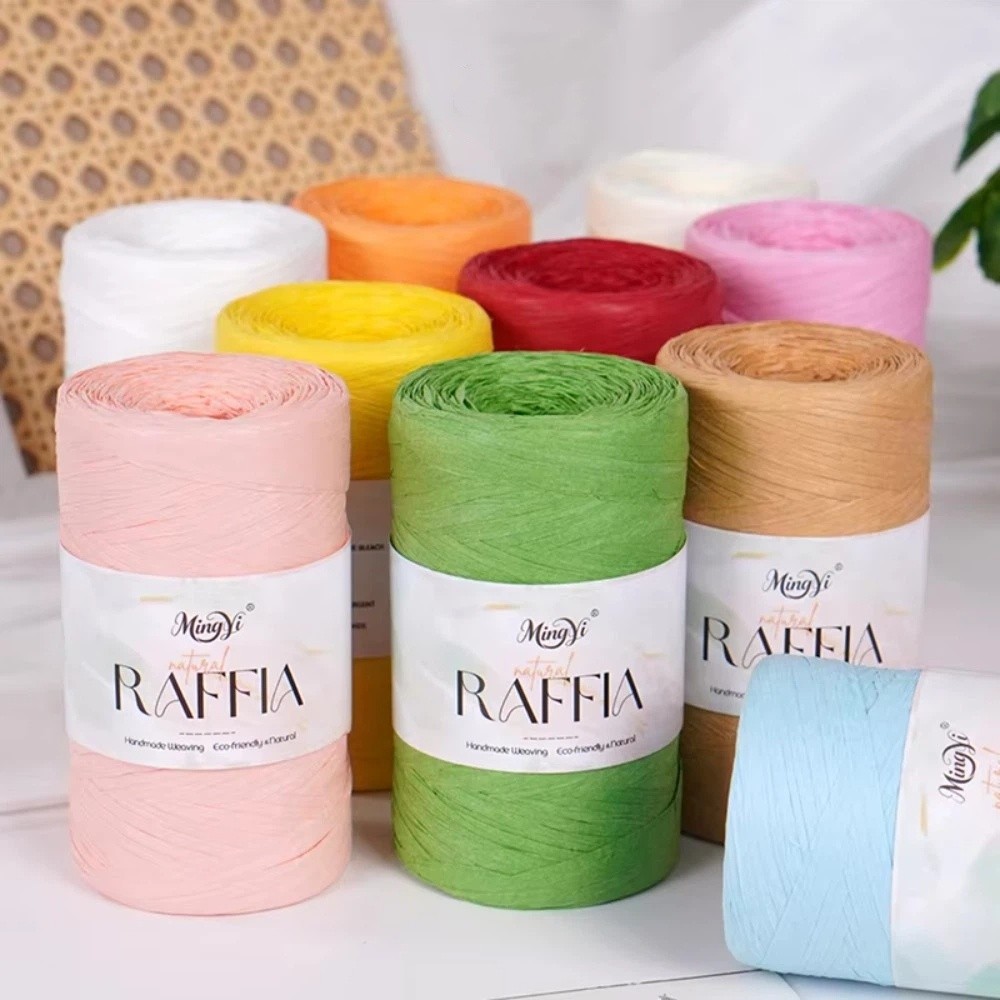 Fil de raphia multicolore DIY, - Crochet Bag Raffia avis et prix