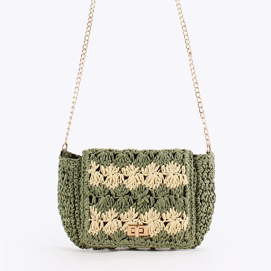 Sacs bandoulière en paille pou - Crochet Bag Raffia avis et prix