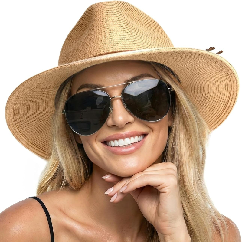 Chapeau de soleil d'été en pai - Hat Floppy Wide avis et prix