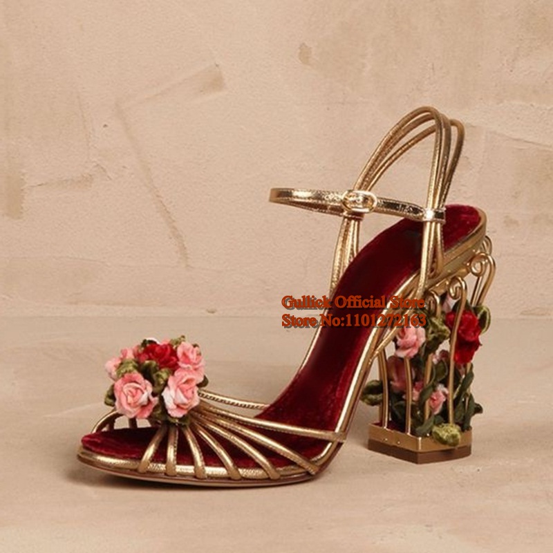 Cage à oiseaux de luxe femmes  - Sandal Strappy Heeled avis et prix
