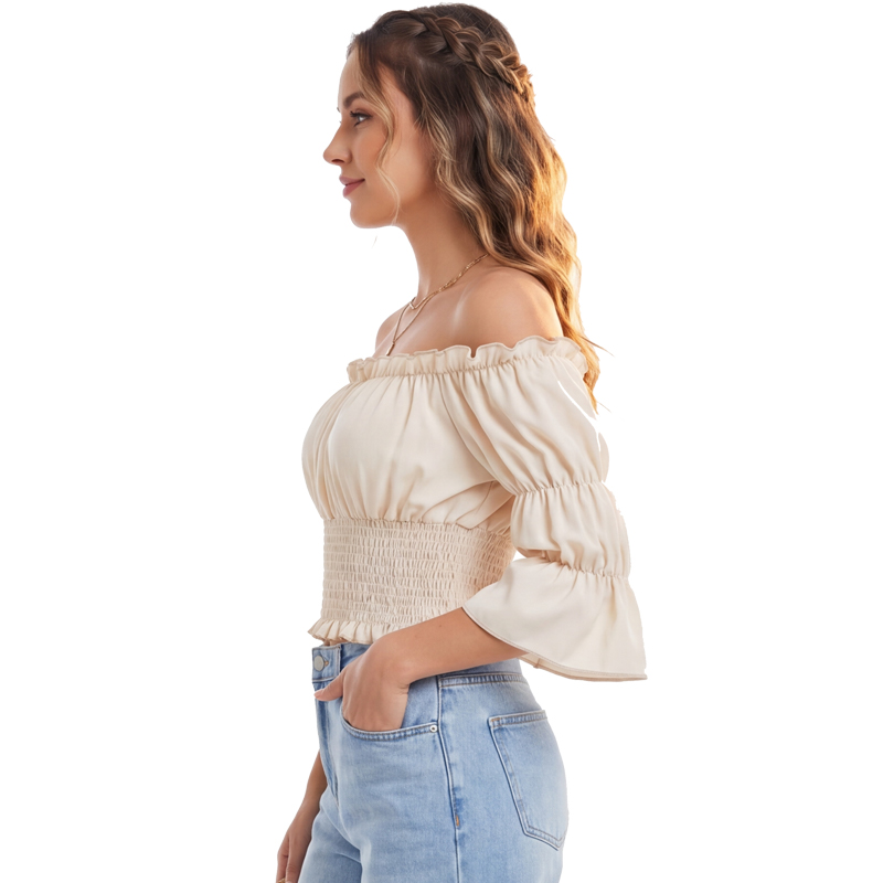 Blouse Renaissance pour femme, - Blouse Off Shoulder avis et prix