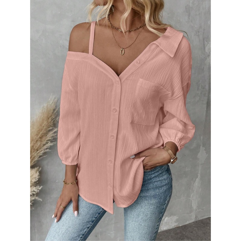 Grande taille 1XL-5XL femmes B - Blouse Off Shoulder avis et prix